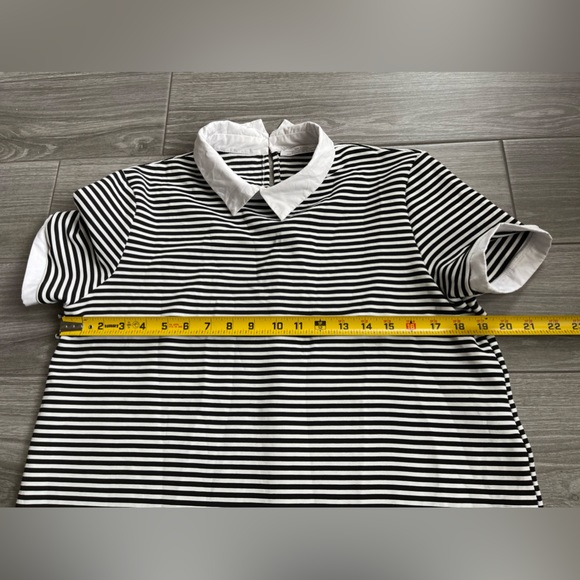 Zara Dresses Zara Striped Collard Mini Dress Nautical Feelshift